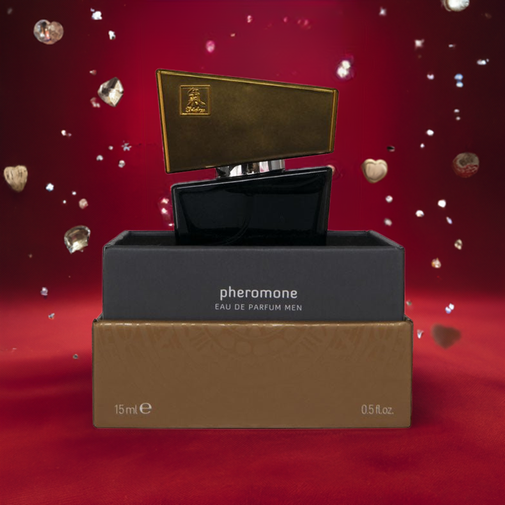 Shiatsu Pheromone Eau De Parfum Men - Grey 15 ml